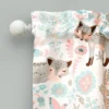 Kids' Pixie Fox Room Darkening Window Curtain Panels Gray/Pink - Lush Décor -Roommates Store GUEST 001791a7 ac61 482a bfc3 b94389200e6a