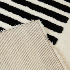 Mathilde Stripe Kids' Area Rug Black - Balta Rugs -Roommates Store GUEST 00ba261e c669 4d03 ad58 3ece18b6d282