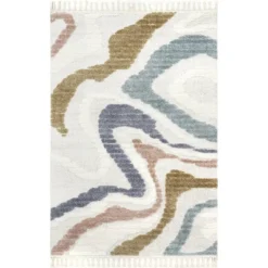 NuLOOM Abstract Striped Kids Tassel Area Rug 20 NuLOOM Abstract Striped Kids Tassel Area Rug -Roommates Store GUEST 05d58f93 24b0 4c7a b7bd 479bc95ee3c9