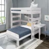 Max & Lily Farmhouse Twin Over Twin L-Shaped Bunk Bed With Desk 2 Max & Lily Farmhouse Twin Over Twin L-Shaped Bunk Bed With Desk -Roommates Store GUEST 06049e7f 85a8 45fc b464 74c007a9f6c4