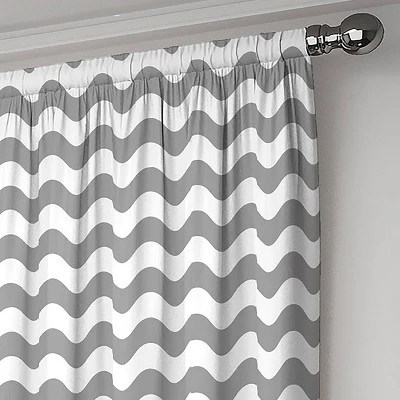 Wavy Chevron Room Darkening Curtain Panel - Eclipse My Scene 3 Wavy Chevron Room Darkening Curtain Panel - Eclipse My Scene