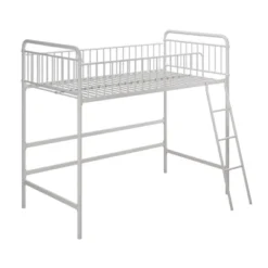 Twin Kaila Metal Loft Bed White - Room & Joy 16 Twin Kaila Metal Loft Bed White - Room & Joy -Roommates Store GUEST 0a2f2e2f 7b96 4b82 978d 208d5c4138c6