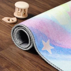 Butterfly Colorful Kids Playroom Nursery Washable Indoor Area Rug By Blue Nile Mills -Roommates Store GUEST 0c39ad61 1f79 4c45 b0ba 431f5ba5d223