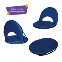 Comfortable 5-Position Folding Chair With Carrying Strap, For Kids And Adults -Roommates Store GUEST 0ca15c99 ebc1 4a6c 8a20 6f8dd5a92345