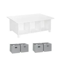 5pc Kids' Activity Table Set With 4 Bins - RiverRidge Home -Roommates Store GUEST 0e86c2bd 3cd7 4497 8df5 c311d7e5d5ed