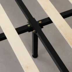 Dylane Upholstered Platform Bed And Headboard Pale Soft - South Shore -Roommates Store GUEST 0ebb87cc 2077 4a7d 8470 539544455ec7