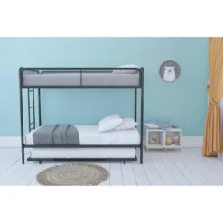 Twin Etta Triple Bunk Bed - Room & Joy -Roommates Store GUEST 10808fe1 ca38 4a57 ae31 87436a641ff0