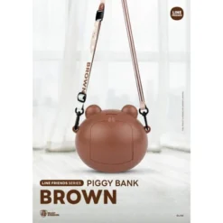 LINE FRIENDS Series Piggy Bank Brown (Piggy Bank) -Roommates Store GUEST 1251f190 dc9a 4f85 bd67 125dae26df3b