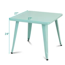 Costway Kids Steel 27'' Square Table Children Play Learn Activity Table Indoor Outdoor 14 Costway Kids Steel 27'' Square Table Children Play Learn Activity Table Indoor Outdoor -Roommates Store GUEST 1559f69f 6643 46f0 95bb 82f5ef24ab93