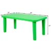 Costway Kids Portable Plastic Table Learn And Play Activity School Home Furniture Green -Roommates Store GUEST 15717c0b 619b 4e3d 9c1f b350ec05a3e7