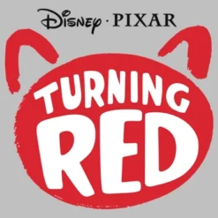 Roommates Store 29 Women's Turning Red Panda Silhouette Logo T-Shirt