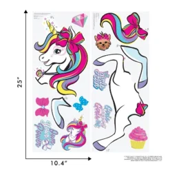 JoJo Siwa's Unicorn Wall Decal - Decalcomania -Roommates Store GUEST 18245060 5548 4f65 87d7 e356e95dd4d6