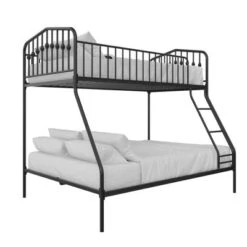 Twin/Full Kids' Bushwick Metal Bunk Bed - Novogratz -Roommates Store GUEST 19351577 66ee 4c7a acde e5c8a671bb00