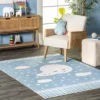 NuLOOM Peaceful Night Machine Washable Kids Area Rug 1 NuLOOM Peaceful Night Machine Washable Kids Area Rug -Roommates Store GUEST 1a5a561f 554f 4349 9dae 7f3cb6fc80a1