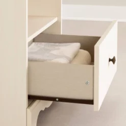 Lyara 1 Drawer Nightstand White Wash - South Shore -Roommates Store GUEST 1be71c81 064b 46bf a557 6c22820dae28