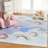 Unicorn Rainbow Colorful Kids Playroom Nursery Washable Indoor Area Rug By Blue Nile Mills 1 Unicorn Rainbow Colorful Kids Playroom Nursery Washable Indoor Area Rug By Blue Nile Mills -Roommates Store GUEST 1e156566 d501 4548 9c09 4c8f351fe903