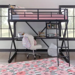 Full Zayne Loft Bed - Powell -Roommates Store GUEST 1e22036a 1fbc 434f a79c 88591447e23c