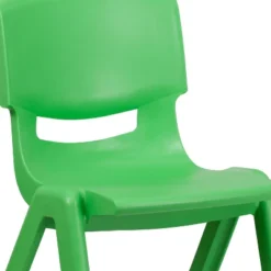 Emma And Oliver 5 Pack Plastic Stackable School Chair With 15.5'' Seat Height -Roommates Store GUEST 1eace4c8 0247 49b4 919a 3edaed54cd74