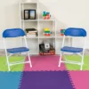 Flash Furniture 10 Pack Kids Plastic Folding Chair -Roommates Store GUEST 1f565744 dbb6 41bf 8af8 921d170911f9