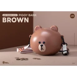 LINE FRIENDS Series Piggy Bank Brown (Piggy Bank) -Roommates Store GUEST 1f594d31 f7df 4d21 998d 5b607eeddbab