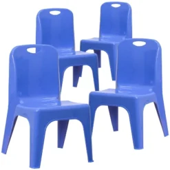 Flash Furniture 4 Pack Plastic Stackable School Chair With Carrying Handle And 11'' Seat Height 25 Flash Furniture 4 Pack Plastic Stackable School Chair With Carrying Handle And 11'' Seat Height -Roommates Store GUEST 1fcc188f 34a6 4d4a a9ce d3cb3924774f