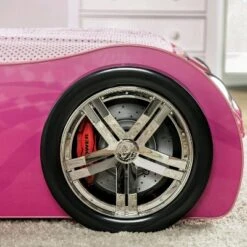Twin Naglin Racing Car Bed With Led Headlight Pink - HOMES: Inside + Out 16 Twin Naglin Racing Car Bed With Led Headlight Pink - HOMES: Inside + Out -Roommates Store GUEST 20c930d8 24fe 4360 bc40 8e84c2214f43