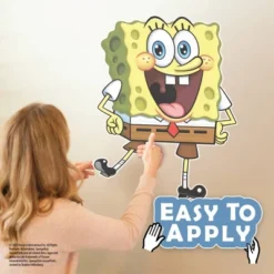 Sponge Bob Wall Decal - Decalcomania -Roommates Store GUEST 214f9806 5bbf 455a 8bee e90effac3567