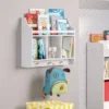 Kids' Book Nook Wall Shelf With Cubbies And Book Rack White - RiverRidge Home -Roommates Store GUEST 224cd6a5 dd01 40cf ad47 cf751d8edf4d