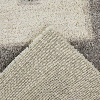Sesto Geometric Kids' Area Rug Cream/Gray - Balta Rugs 4 Sesto Geometric Kids' Area Rug Cream/Gray - Balta Rugs - Image 2