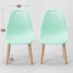 Set Of 2 Kid Century Modern Kids' Chairs - B. Spaces 15 Set Of 2 Kid Century Modern Kids' Chairs - B. Spaces -Roommates Store GUEST 24c782bd c9a2 4455 9817 6cb28f77dbbb