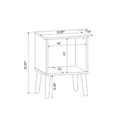 Modern Open Kids' Nightstand White - Pillowfort™ -Roommates Store GUEST 267cf4a6 4e9e 4a03 a6cb 30a9cd69eaaa