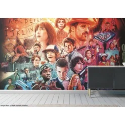 Netflix Stranger Things Mural - RoomMates 8 Netflix Stranger Things Mural - RoomMates -Roommates Store GUEST 277b296b 5bb3 4e42 b63e 5f25b69889a7