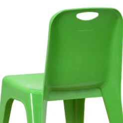 Emma And Oliver 2 Pack Plastic Stackable School Chair With Carrying Handle And 11"H Seat 18 Emma And Oliver 2 Pack Plastic Stackable School Chair With Carrying Handle And 11"H Seat -Roommates Store GUEST 28a23a86 464a 45ec 9888 98607096bc56
