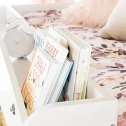 Twin Tiara Loft Bed With Desk Pure White - South Shore -Roommates Store GUEST 28f16c8c 235d 46c0 bfb2 8b31b55ee9a5