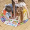 KC CUBS Boy & Girl Kids ABC Alphabet Round Rug Carpet -Roommates Store GUEST 2965a4e5 ac1c 483b a82e 5a5e9391a05c