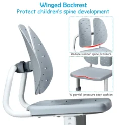 Costway Children Desk Chair Set Adjustable Study Table Drawer 17 Costway Children Desk Chair Set Adjustable Study Table Drawer -Roommates Store GUEST 2a5ee10c 64be 46c1 a995 749988d8a652