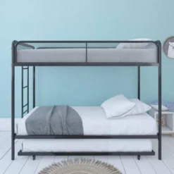 Twin Etta Triple Bunk Bed - Room & Joy -Roommates Store GUEST 2a68535f a48e 4919 8727 c06690286220