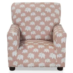 Nuea Elephant Print Kids' Chair Pink - HOMES: Inside + Out 10 Nuea Elephant Print Kids' Chair Pink - HOMES: Inside + Out -Roommates Store GUEST 2c497757 3ba8 4158 bf83 b51444832115
