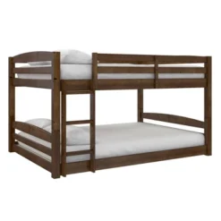Full Over Full Alaina Floor Wood Bunk Bed - Room & Joy -Roommates Store GUEST 2cef8b77 1eb0 41ad 8906 e6093ef9d8c2