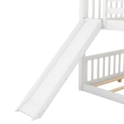 Wood Bunk Bed With Convertible Slide And Ladder-ModernLuxe -Roommates Store GUEST 2d3ffb83 b931 468b 9288 59a4ee67c07f