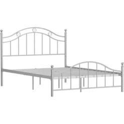 Full Vivian Metal Platform Bed Silver - Hillsdale Furniture -Roommates Store GUEST 2ea1471f b204 40b4 a4c9 8c7075a260bc