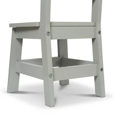 Melissa & Doug Wooden Chair Pair - Gray 5 Melissa & Doug Wooden Chair Pair - Gray - Image 3