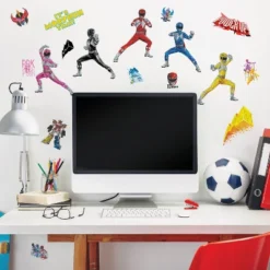 Power Rangers Peel And Stick Wall Decals - RoomMates -Roommates Store GUEST 2fc9fa64 82a5 4dd1 b81b c27c529707fa