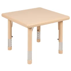 Flash Furniture 24" Square Plastic Height Adjustable Activity Table 25 Flash Furniture 24" Square Plastic Height Adjustable Activity Table -Roommates Store GUEST 2febda5d 9433 44f6 9bf0 611f1c987b67 1