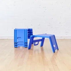 ECR4Kids Linking Stools, Children's Stackable Seat, Portable Floor Table, 4-Piece -Roommates Store GUEST 2ffaac36 0d42 4968 9b1b 9d01e174100e