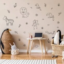 Safari Animals Wall Decor - Decalcomania 11 Safari Animals Wall Decor - Decalcomania -Roommates Store GUEST 30b9efcf 3836 4cd1 ae00 3fdeaec3bf1c