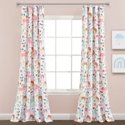 84"x52" Set Of 2 Unicorn Heart Window Curtain Panels - Lush Décor 13 84"x52" Set Of 2 Unicorn Heart Window Curtain Panels - Lush Décor -Roommates Store GUEST 340f3724 ea15 4249 8604 edf344482ae7