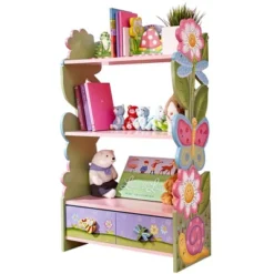 Magic Garden Floral Bookshelf - Fantasy Fields By Teamson Kids -Roommates Store GUEST 34533c57 8575 4117 b3cb 71a49725eecd