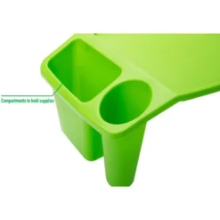 Mind Reader Kids’ Lap Desk, Freestanding Portable Table With Side Pockets, Plastic, Green, 2-Pack -Roommates Store GUEST 35d1624e 8a3d 4fce a382 b3db1312493c