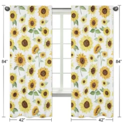 2pc Sweet Jojo Designs Sunflower Window Panel 9 2pc Sweet Jojo Designs Sunflower Window Panel -Roommates Store GUEST 376959d6 6e3a 4faa bf2a c9db3dcf0f24